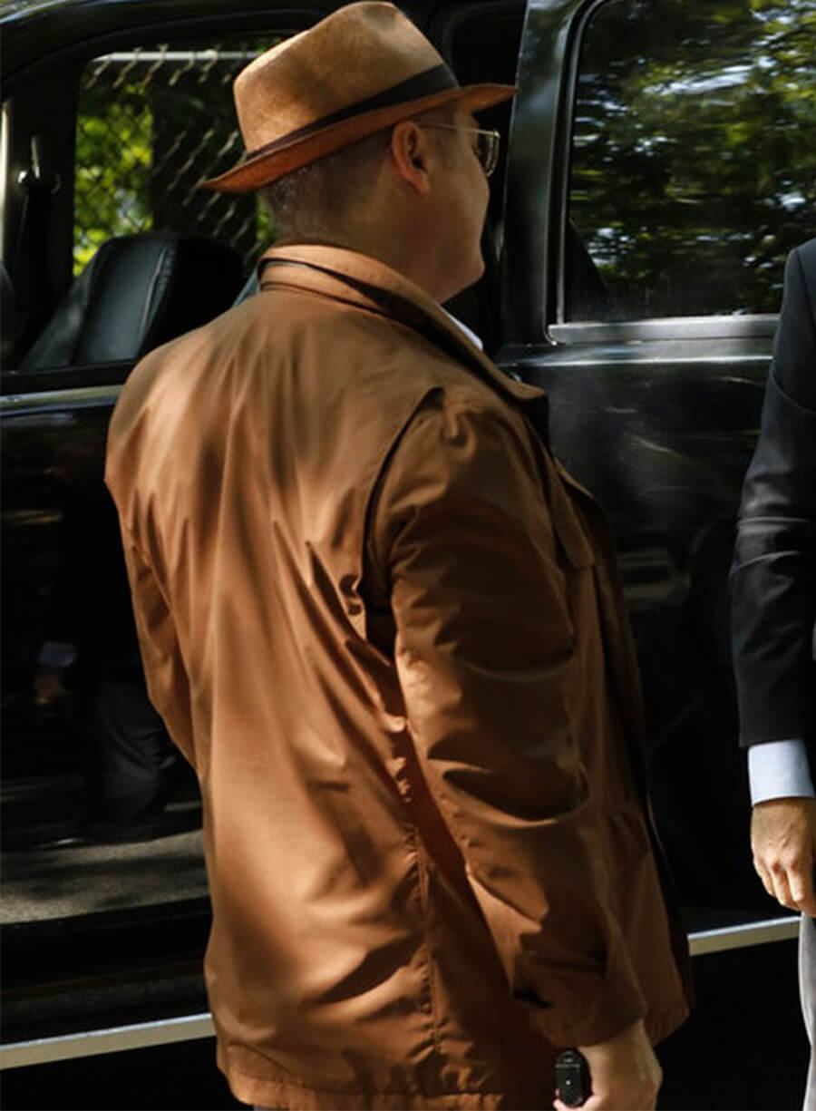 James Spader The Blacklist Raymod Red Brown Jacket