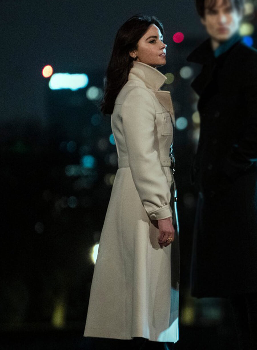 Jenna Coleman The Sandman Johanna Constantine White Coat