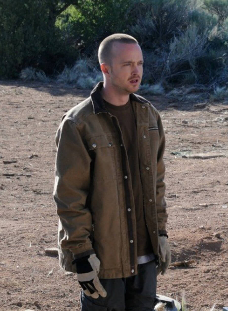 Jesse Pinkman Breaking Bad Brown Cotton Jacket