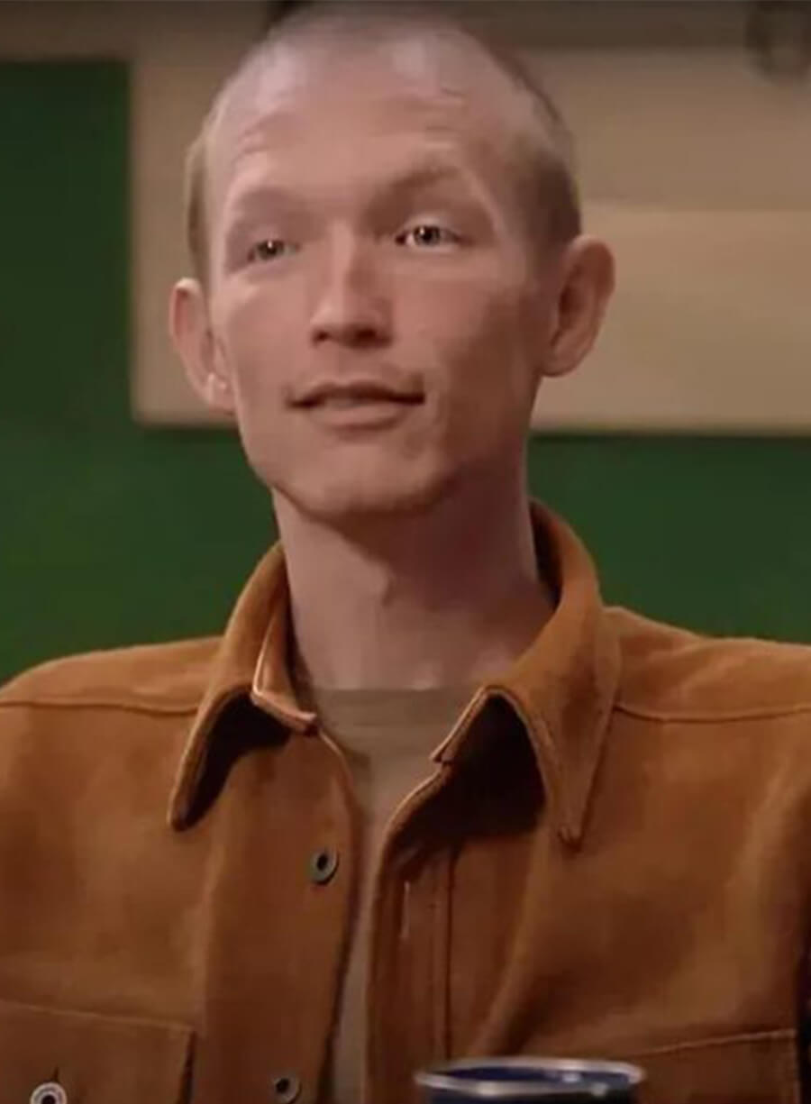 Jimmy Hurdstrom Yellowstone Season 5 Brown Suede Jacket