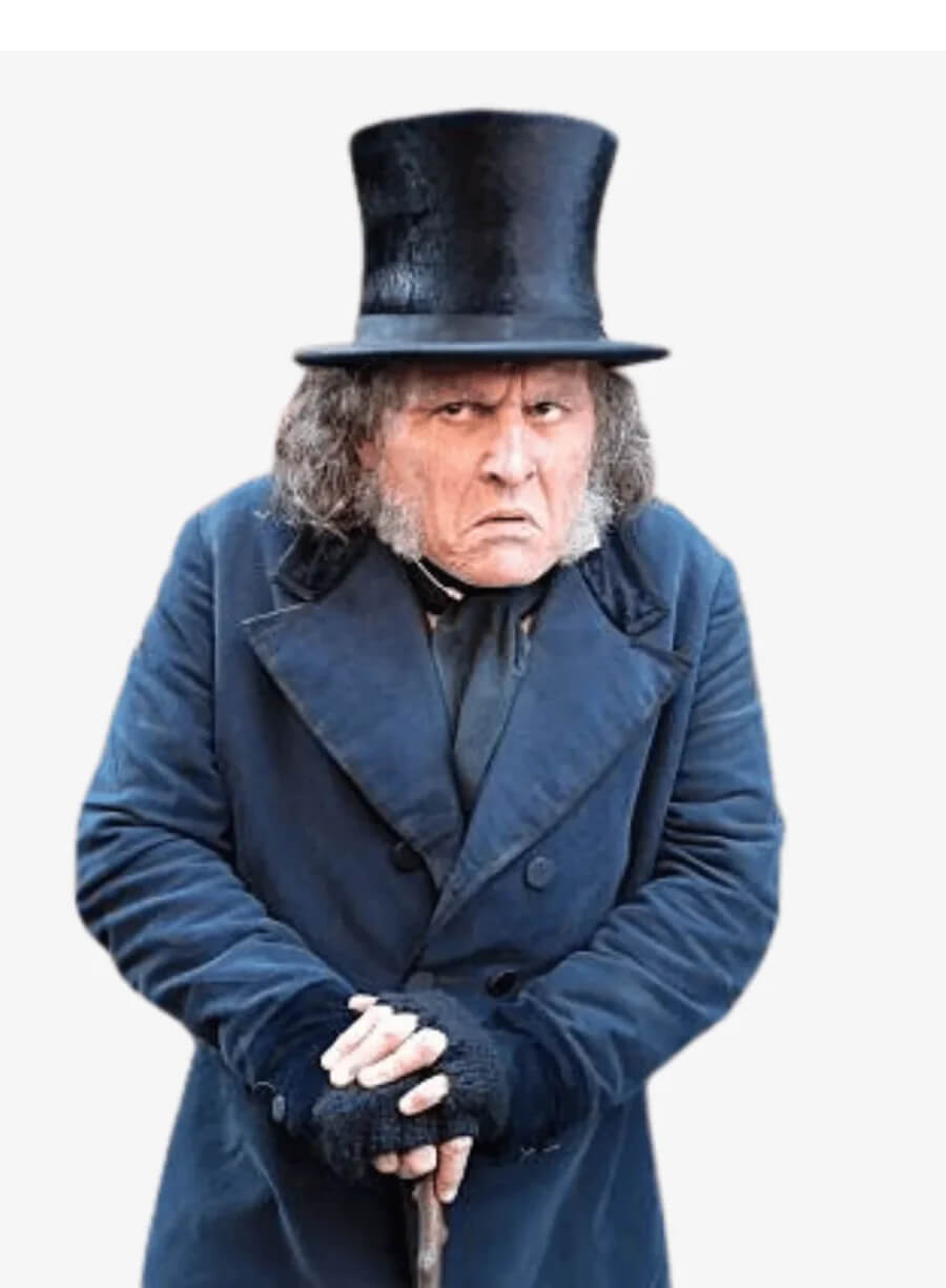 Johnny Depp Ebenezer 2026 Blue Coat Costume