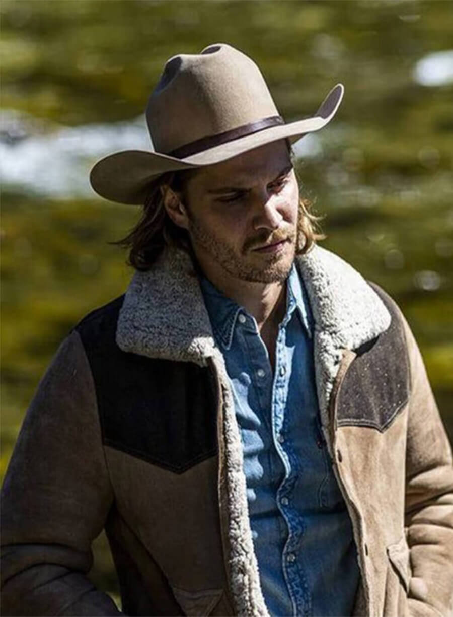 Kayce Dutton Yellowstone Season 5 Suede Leather Jacket