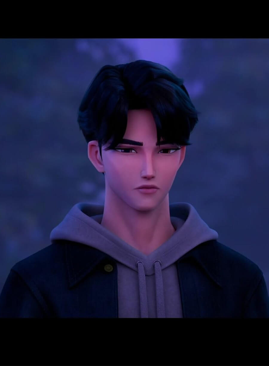 KPop Demon Hunters 2025 Jinu Navy Blue Jacket