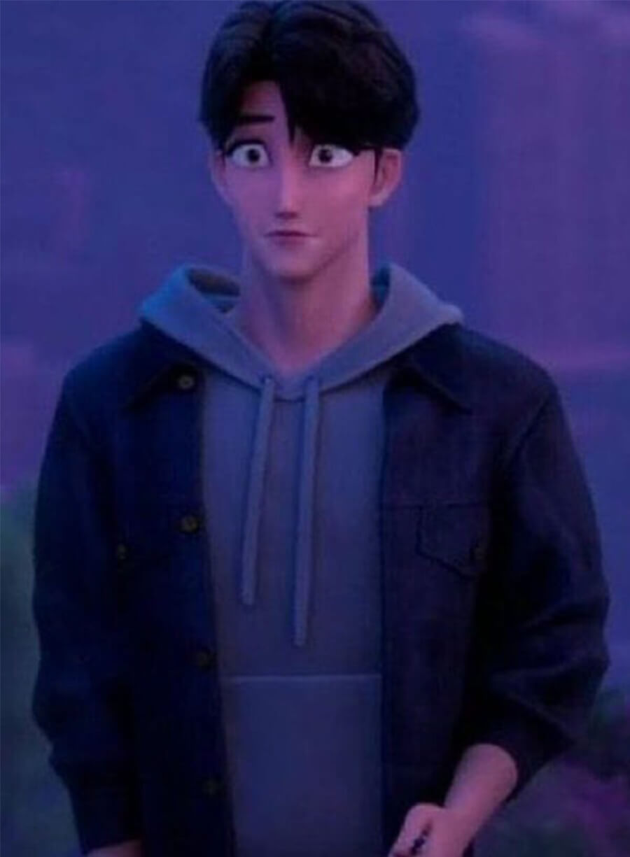 KPop Demon Hunters 2025 Jinu Navy Blue Jacket