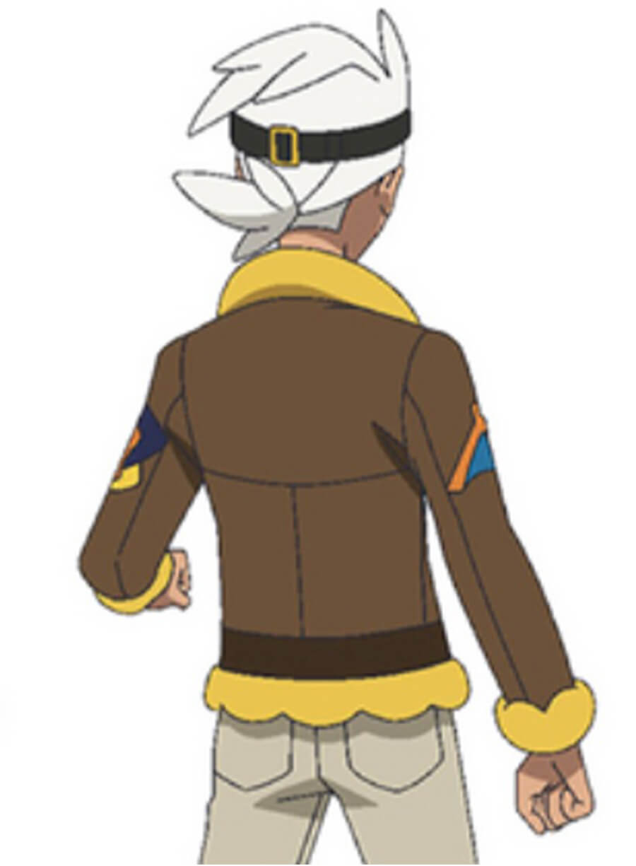 Kyojiohn Pokemon Horizons The Series Brown Jacket