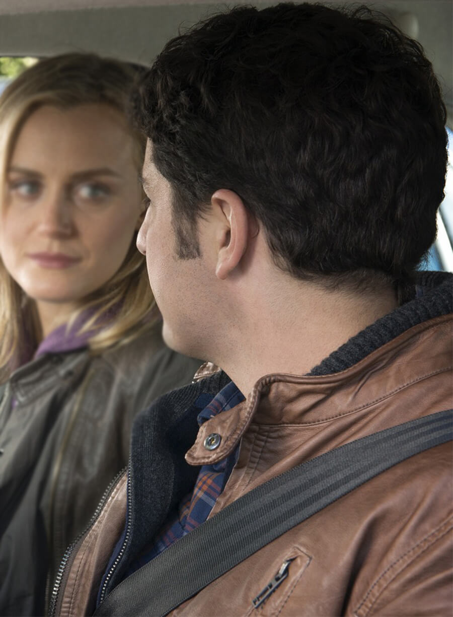 Larry Bloom Orange Is the New Black Brown Leather Jacket