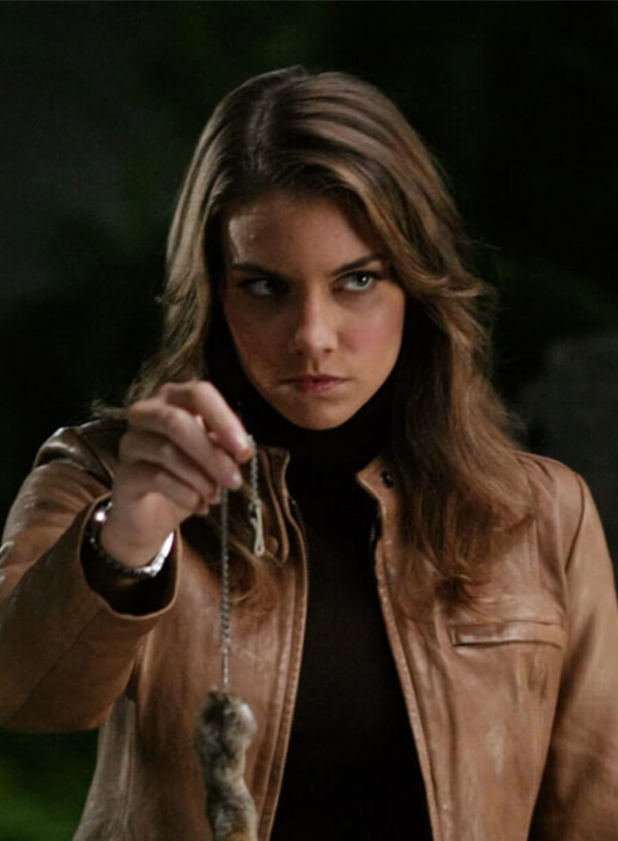 Lauren Cohan Supernatural Bela Talbot Leather Jacket