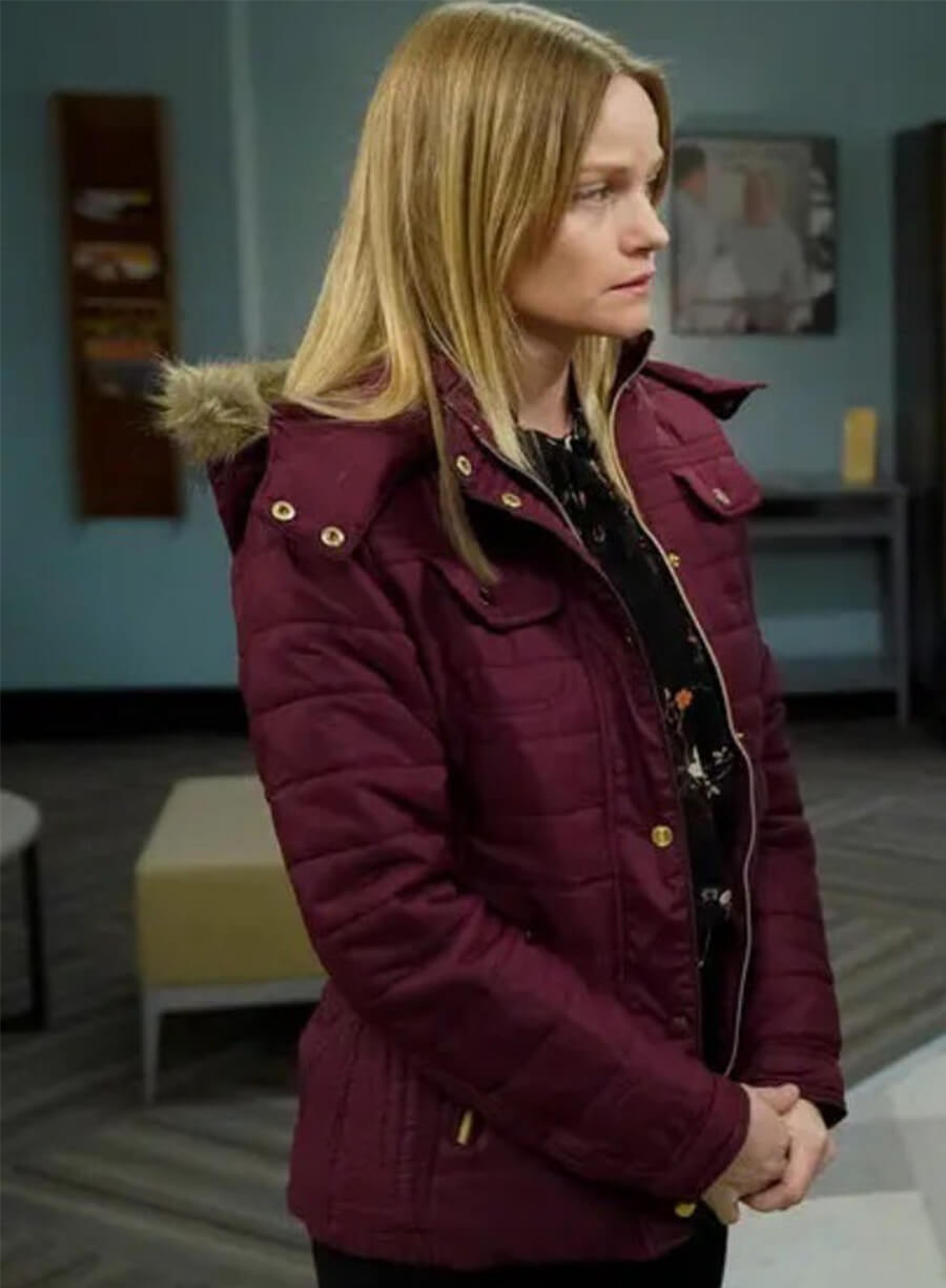 Law & Order: Special Victims Unit Kim Rollins Maroon Jacket