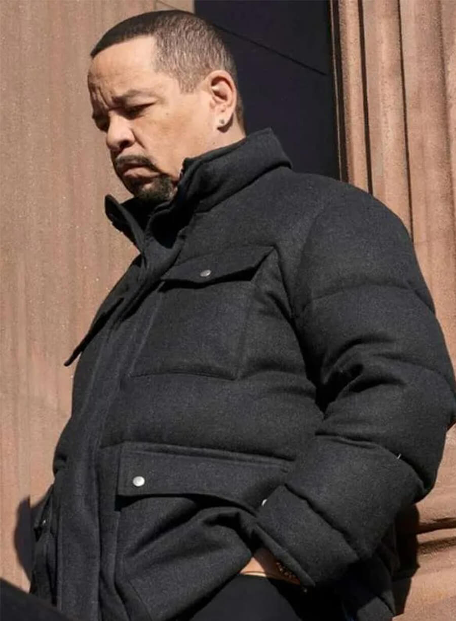 Law & Order: Special Victims Unit Odafin Tutuola Black Puffer Jacket
