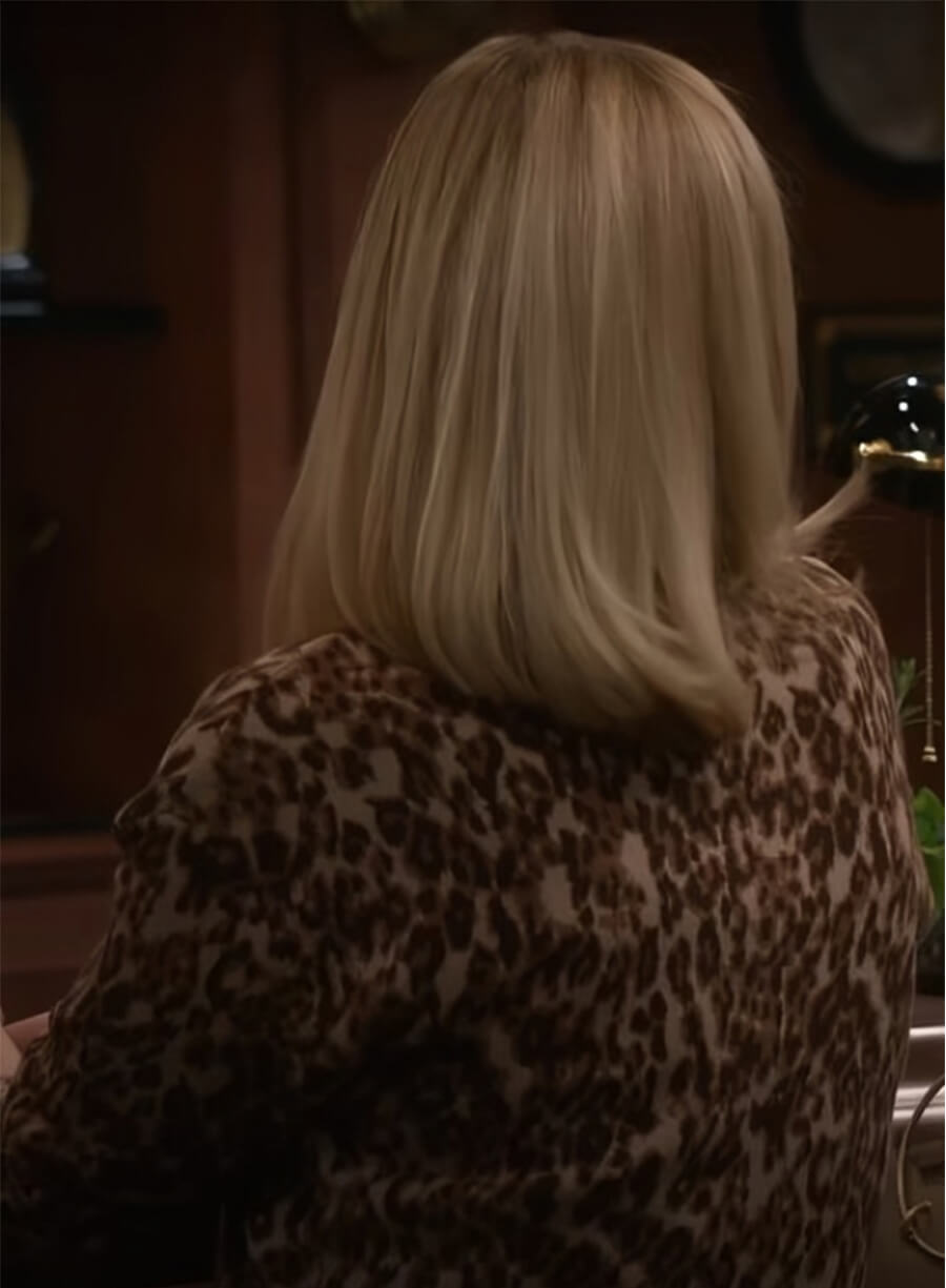 Leanne 2025 Kristen Johnston Carol Leopard Printed Jacket