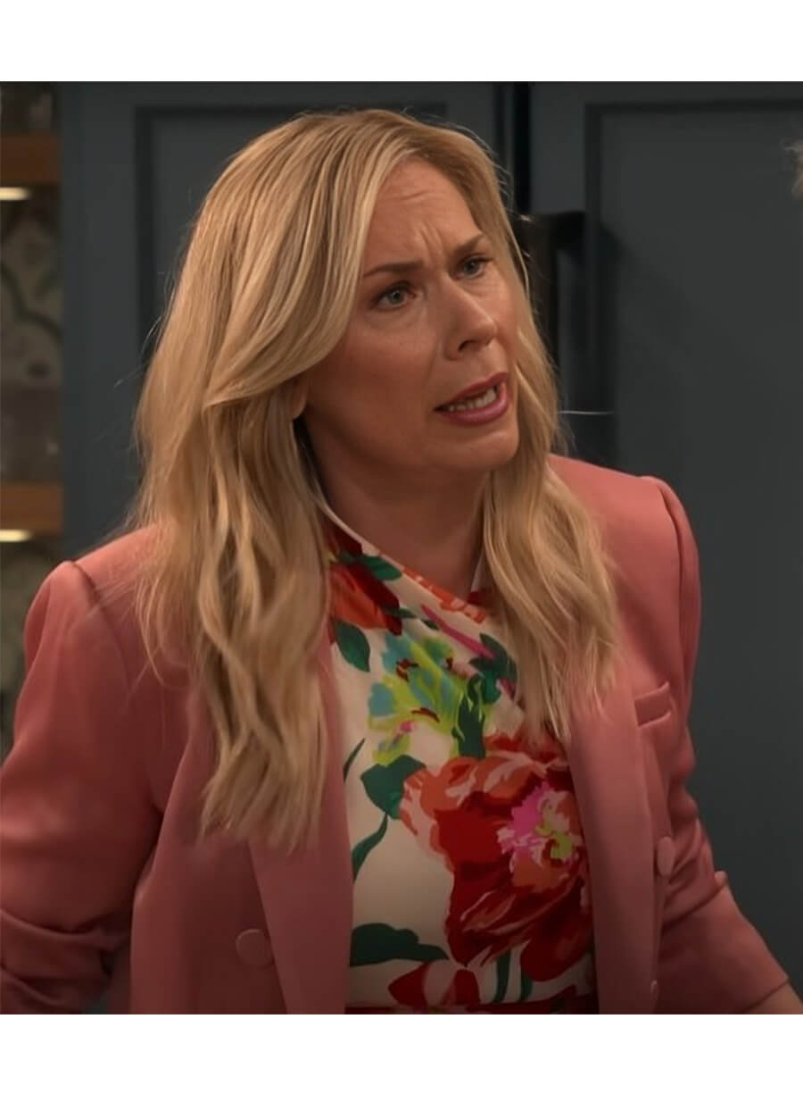 Leanne Morgan Leanne 2025 Leanne Murphy Pink Blazer