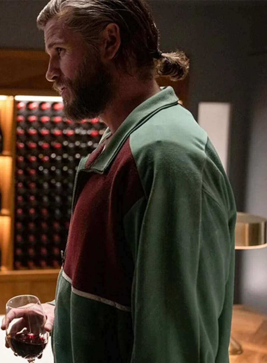 Liam Hemsworth Poker Face Michael Nankervis Jacket