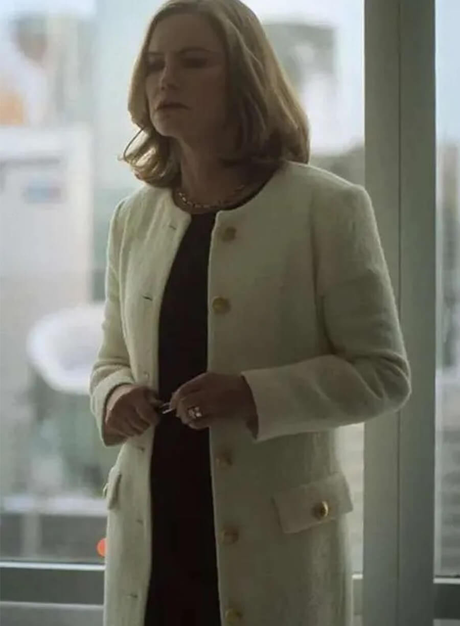 Lorraine Lyon Fargo S05 White Long Coat