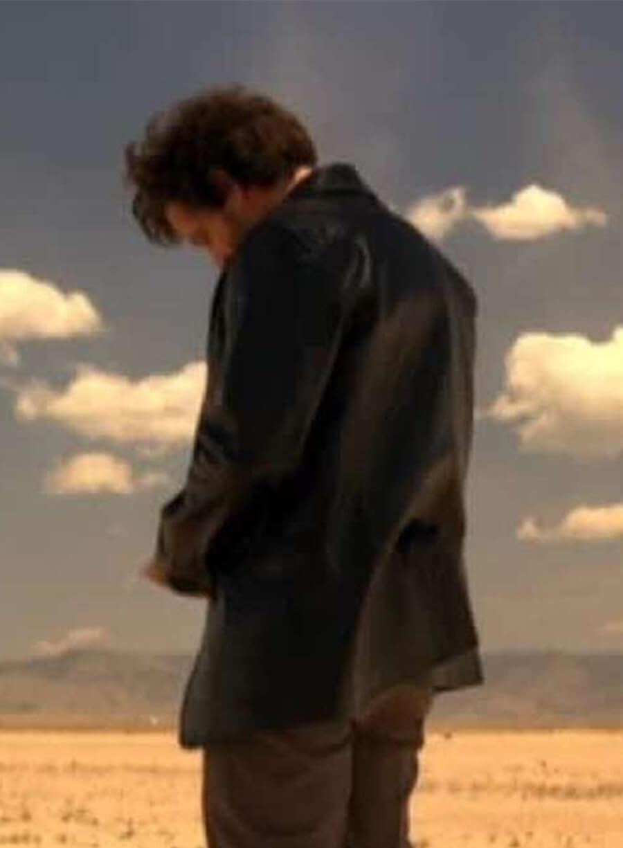 Louis Ferreira Breaking Bad Declan Black Leather Blazer
