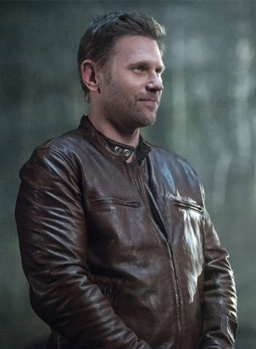 Lucifer Supernatural Brown Leather Jacket