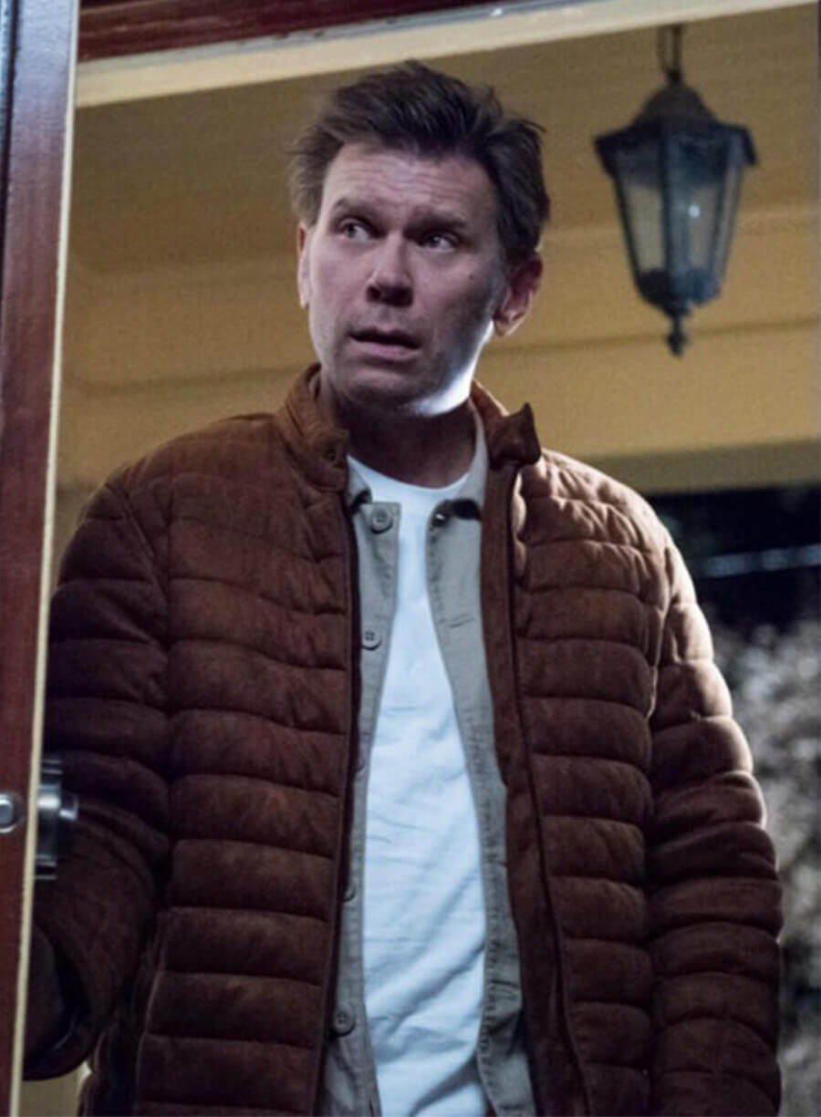 Mark Pellegrino Supernatural Lucifer Brown Puffer Jacket