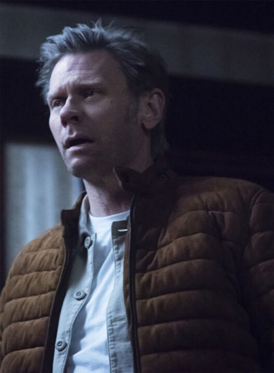 Mark Pellegrino Supernatural Lucifer Brown Puffer Jacket
