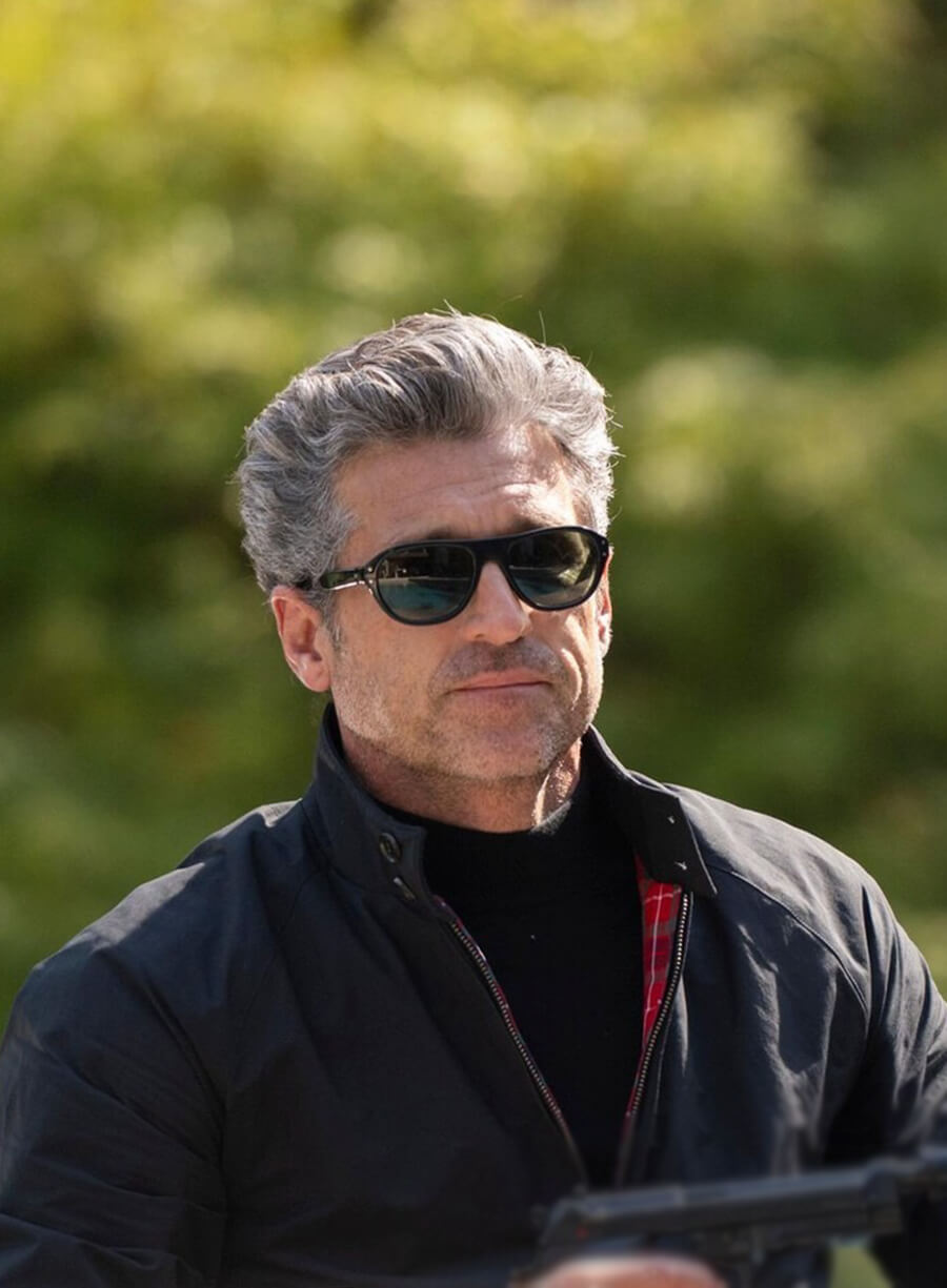 Memory of a Killer 2026 Angelo Doyle Black Cotton Jacket