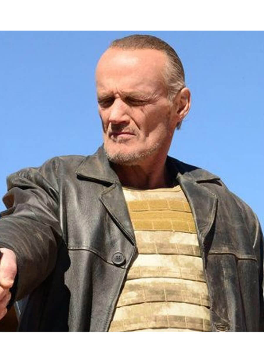Michael Bowen Breaking Bad Jack Welker Black Leather Coat