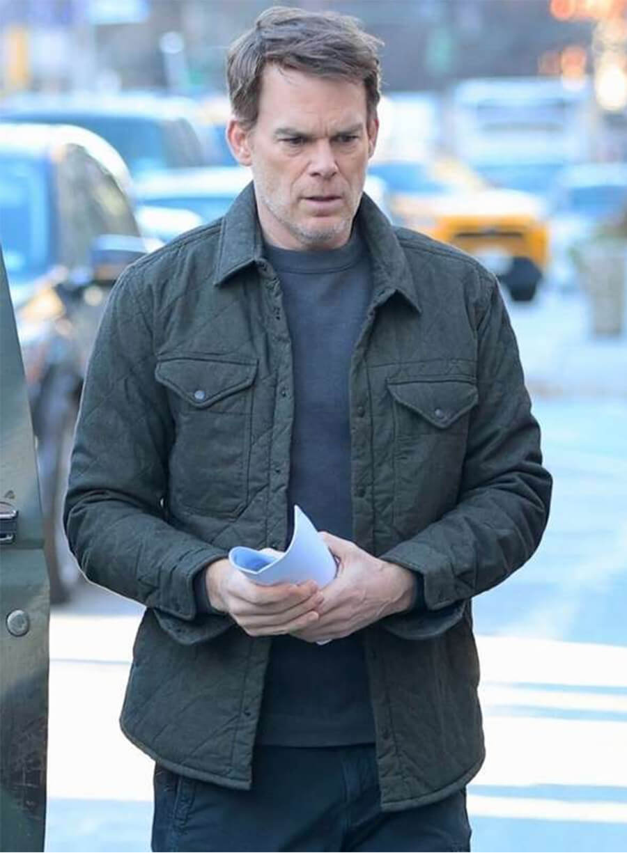 Michael C. Hall Dexter Resurrection Dexter Morgan Grey Jacket