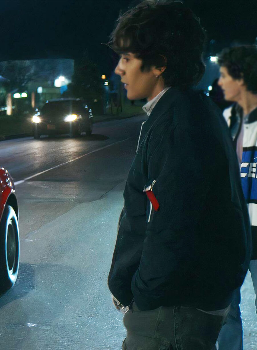 Michael Cimino Motorheads 2025 Zac Torres Blue Jacket