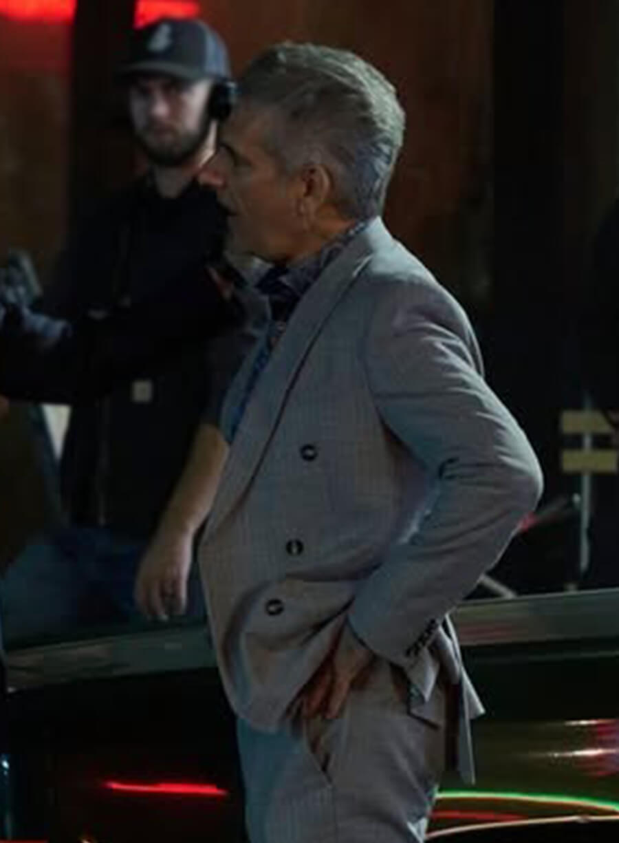 Michael Imperioli Memory of a Killer Dutch Grey Blazer