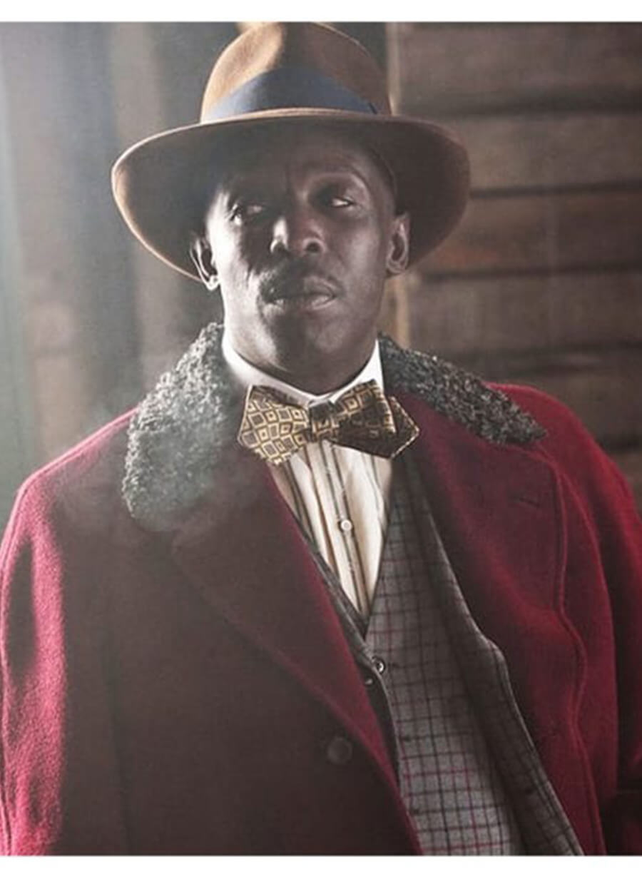 Michael Kenneth Boardwalk Empire Chalky White Red Coat