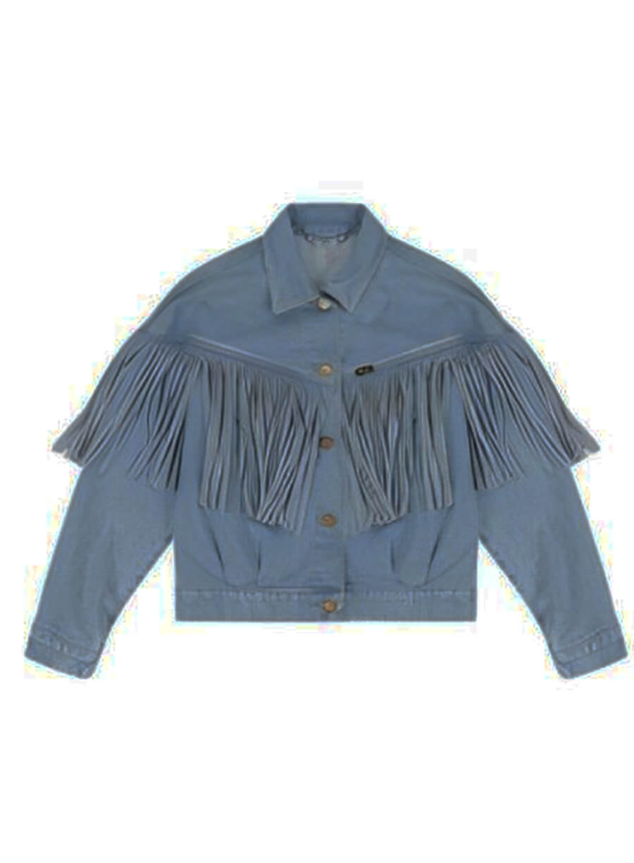 Michelle Randolph Landman Ainsley Norris Fringe Jacket