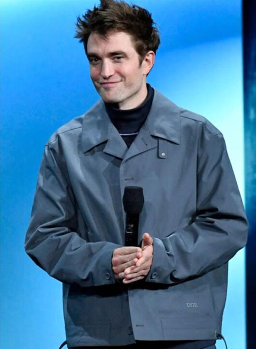 Mickey 17 Robert Pattinson Grey Cotton Jacket