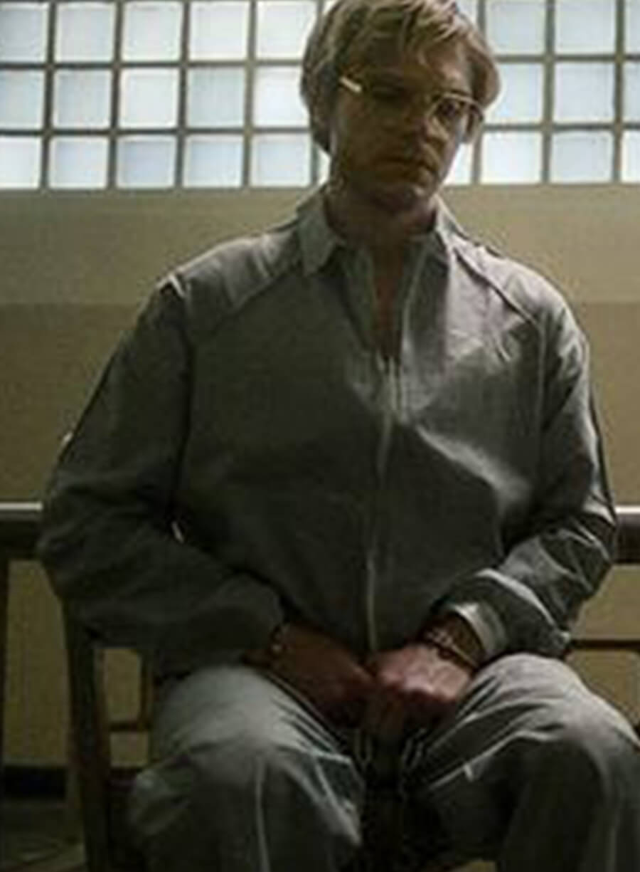 Monsters S01 Jeffrey Dahmer Grey Jacket