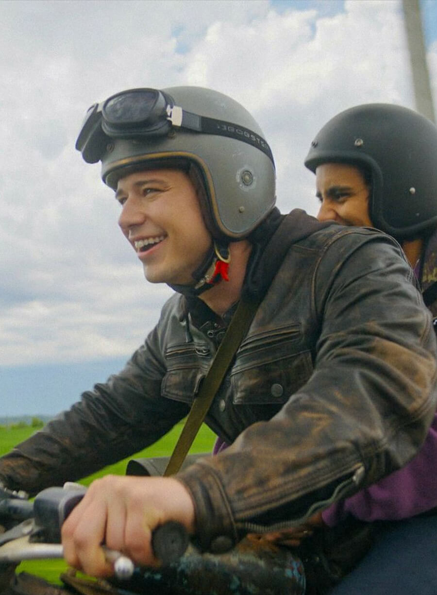 Motorhead 2025 Uriah Shelton Curtis Brown Leather Jacket