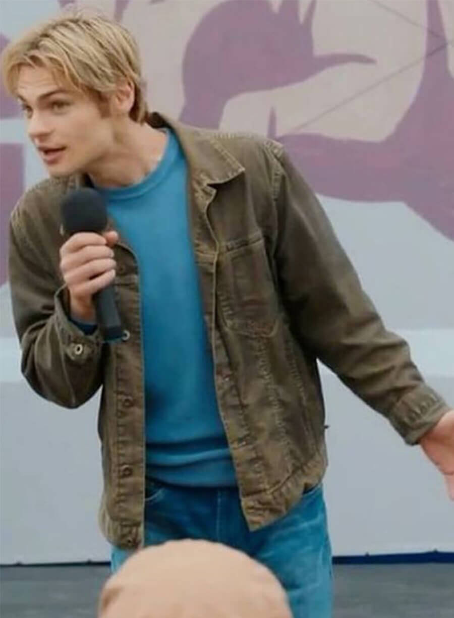 My Life with the Walter Boys Cole Walter Green Cotton Jacket