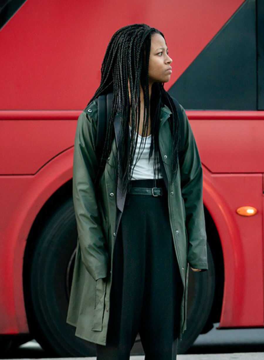 Myha'la Industry S01 Harper Stern Green Coat