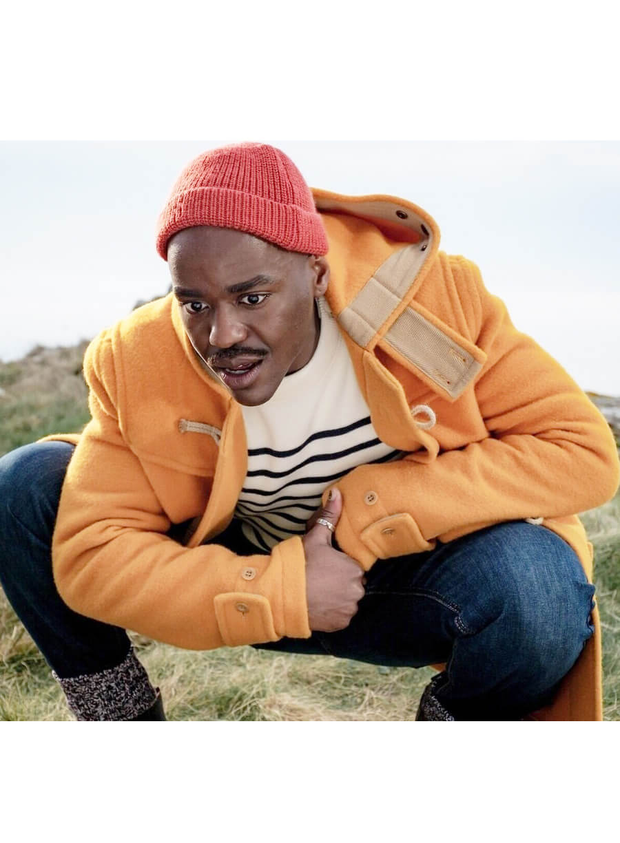 Ncuti Gatwa Doctor Who The Doctor Duffle Coat