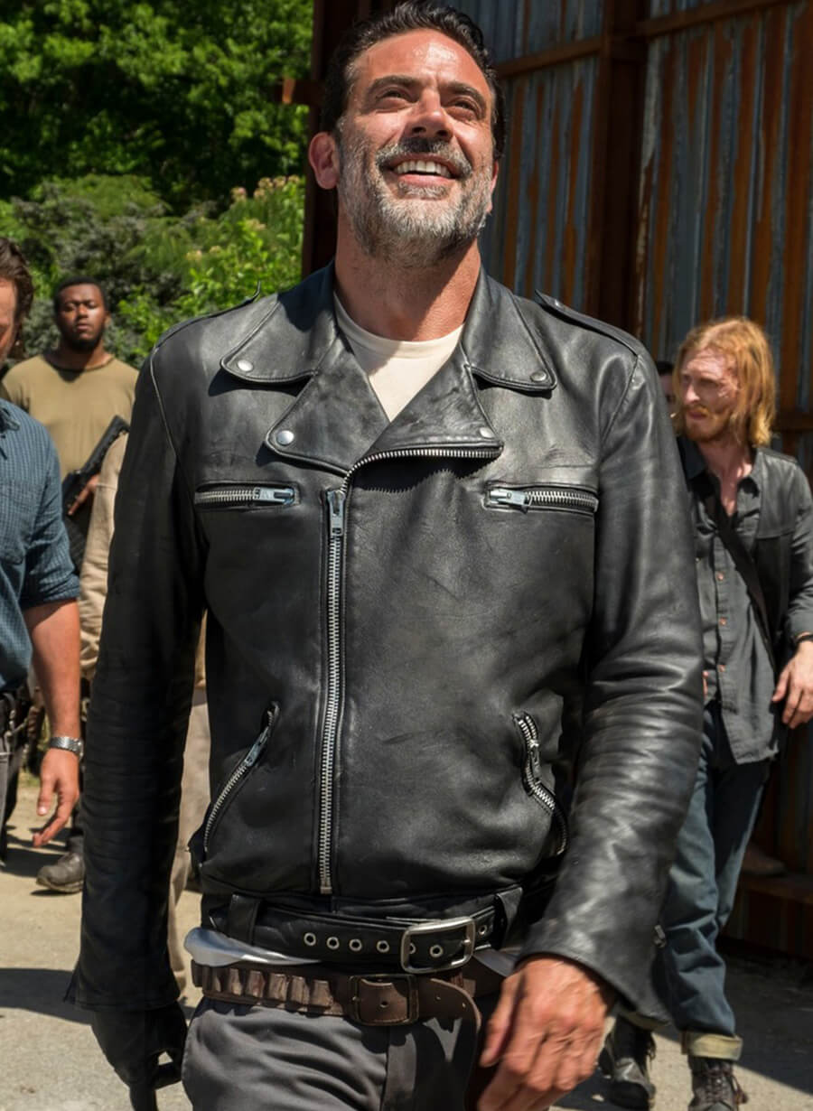 Negan The Walking Dead S06 Biker Leather Jacket