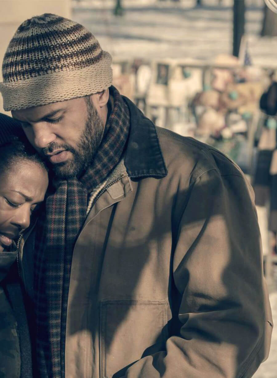 O-T Fagbenle The Handmaid's Tale Luke Bankole Brown Jacket