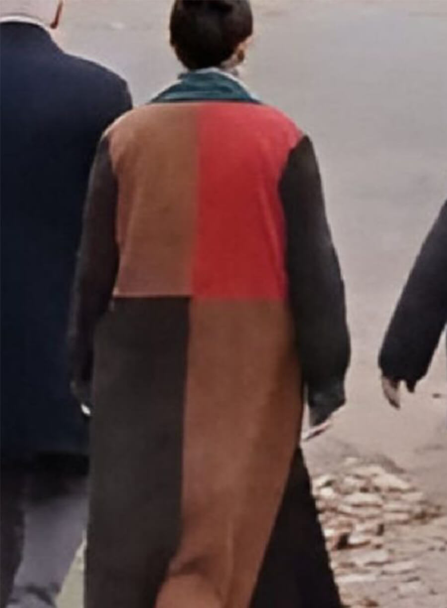 Only Murders In The Building S04 Selena Gomez Multi-color Coat