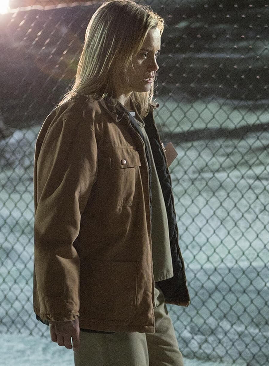 Orange Is the New Black Taylor Schilling Brown Jacket
