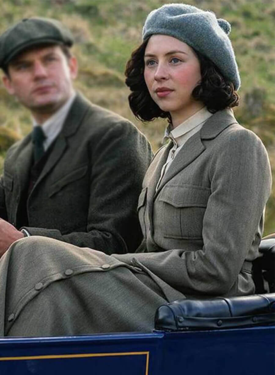 Outlander: Blood of My Blood Julia Moriston Grey Coat