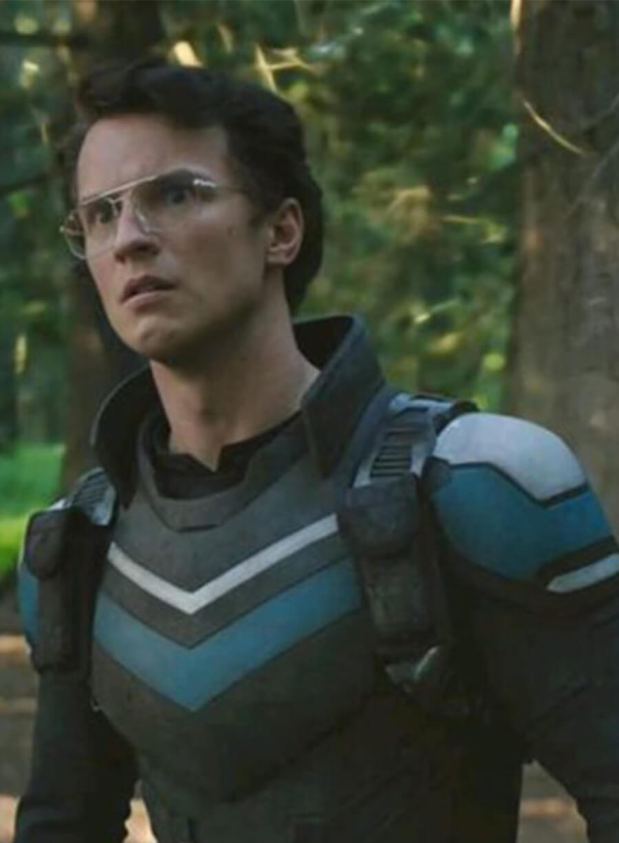 Peacemaker Adrian Chase Vigilante Costume Jacket