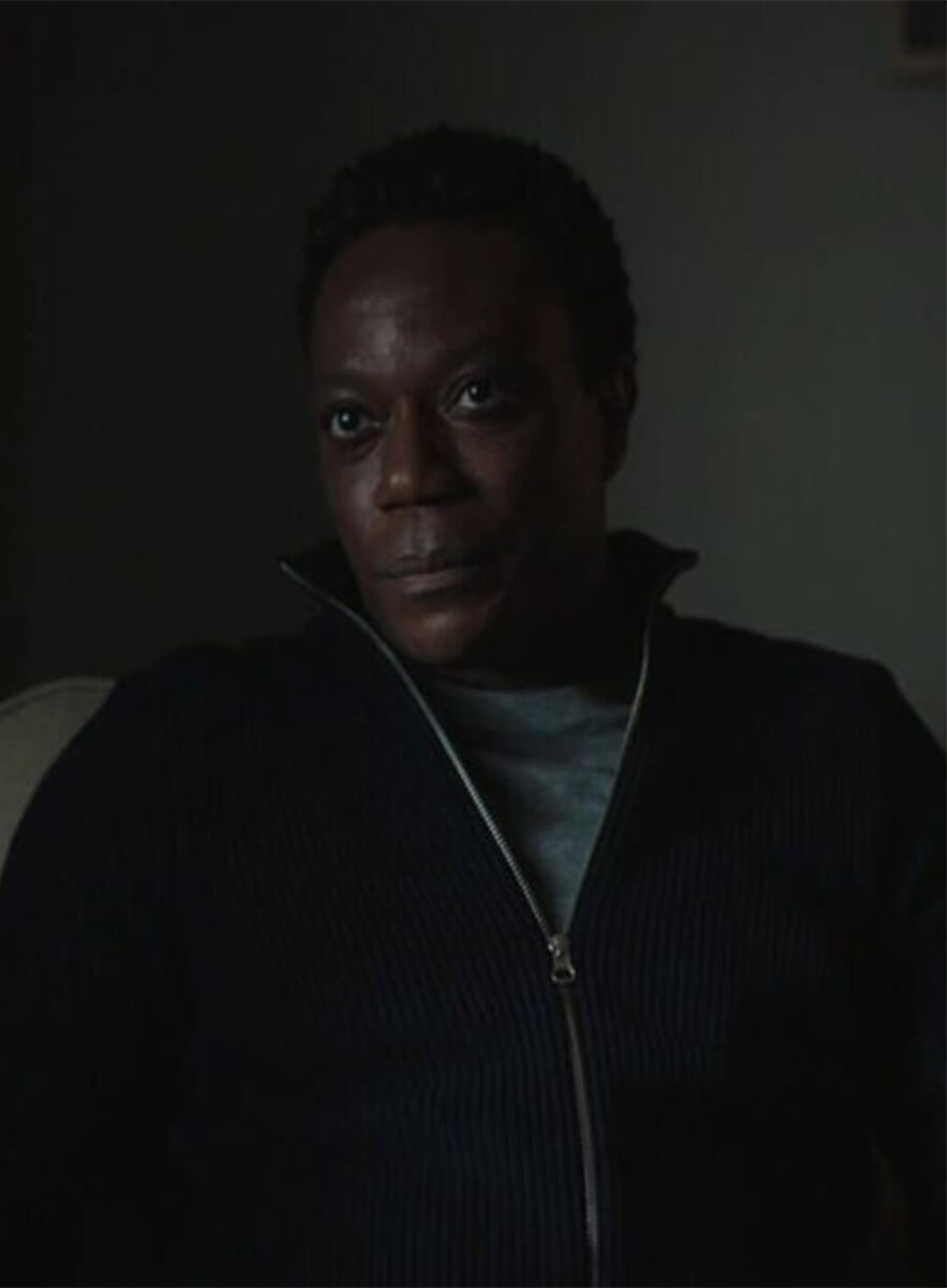 Peacemaker S01 Clemson Murn Black Corduroy Jacket