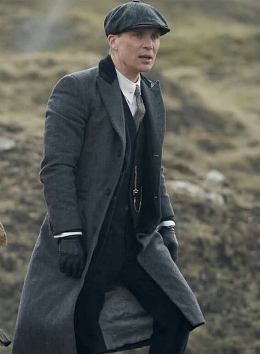 Peaky Blinders Thomas Shelby Grey Long Coat
