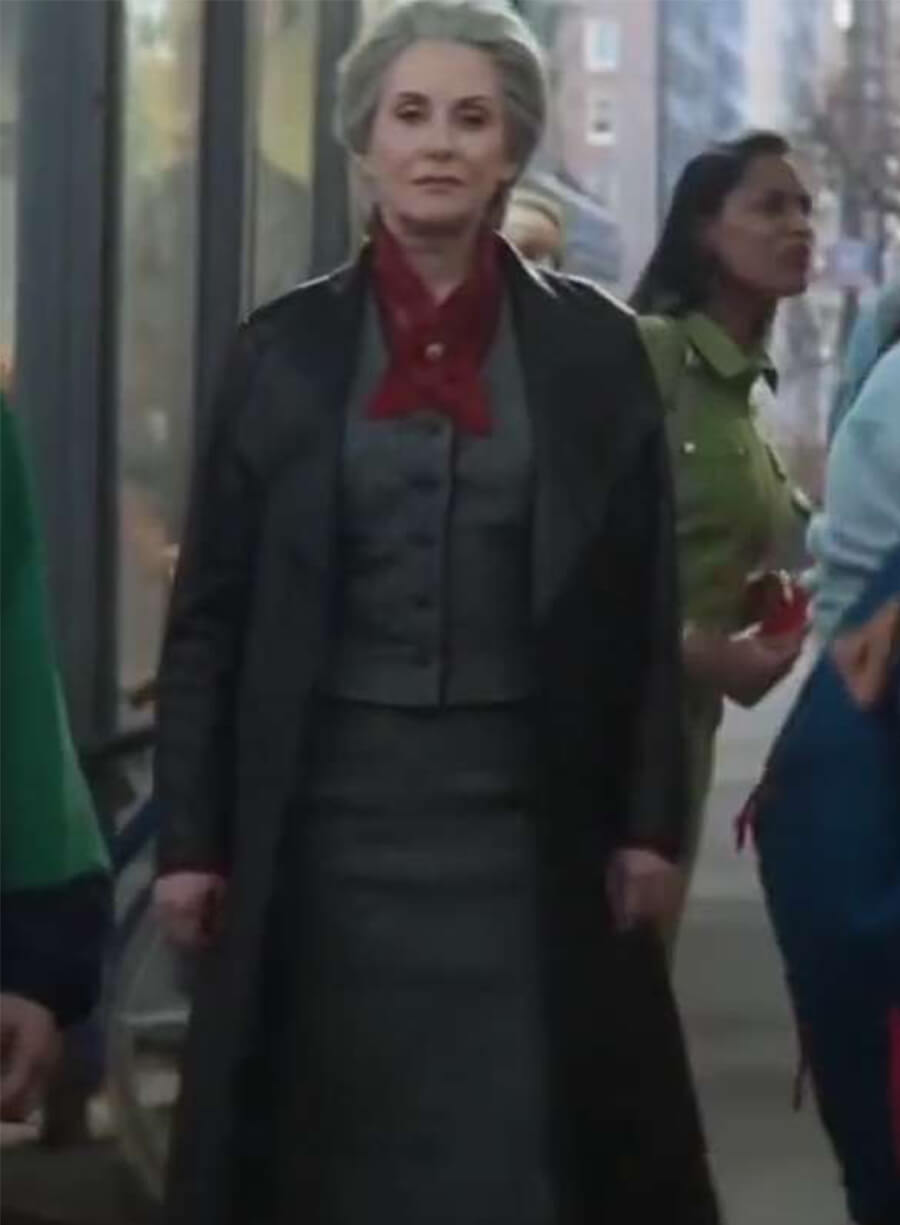 Percy Jackson and the Olympians Alecto Mrs Dodds Leather Coat