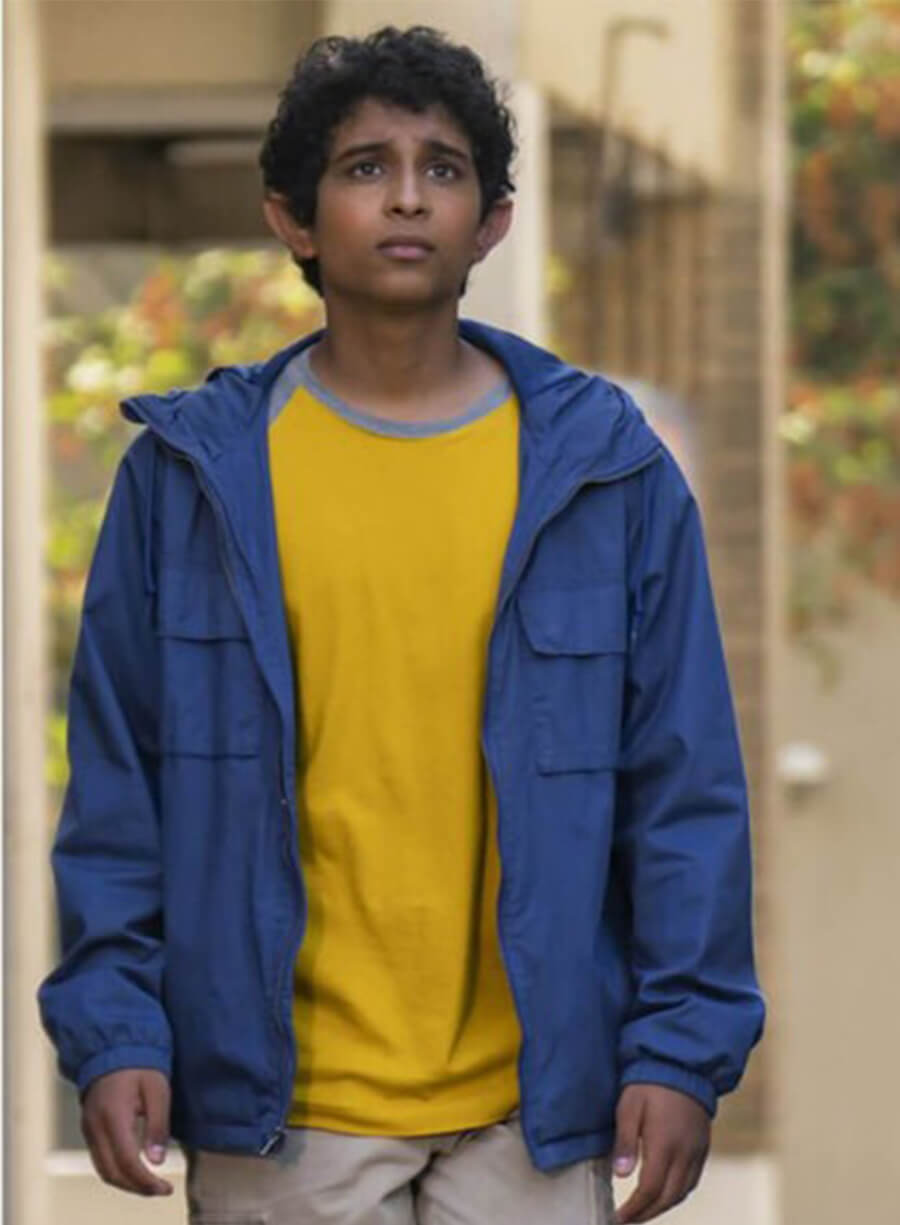 Percy Jackson and the Olympians Grover Underwood Blue Jacket