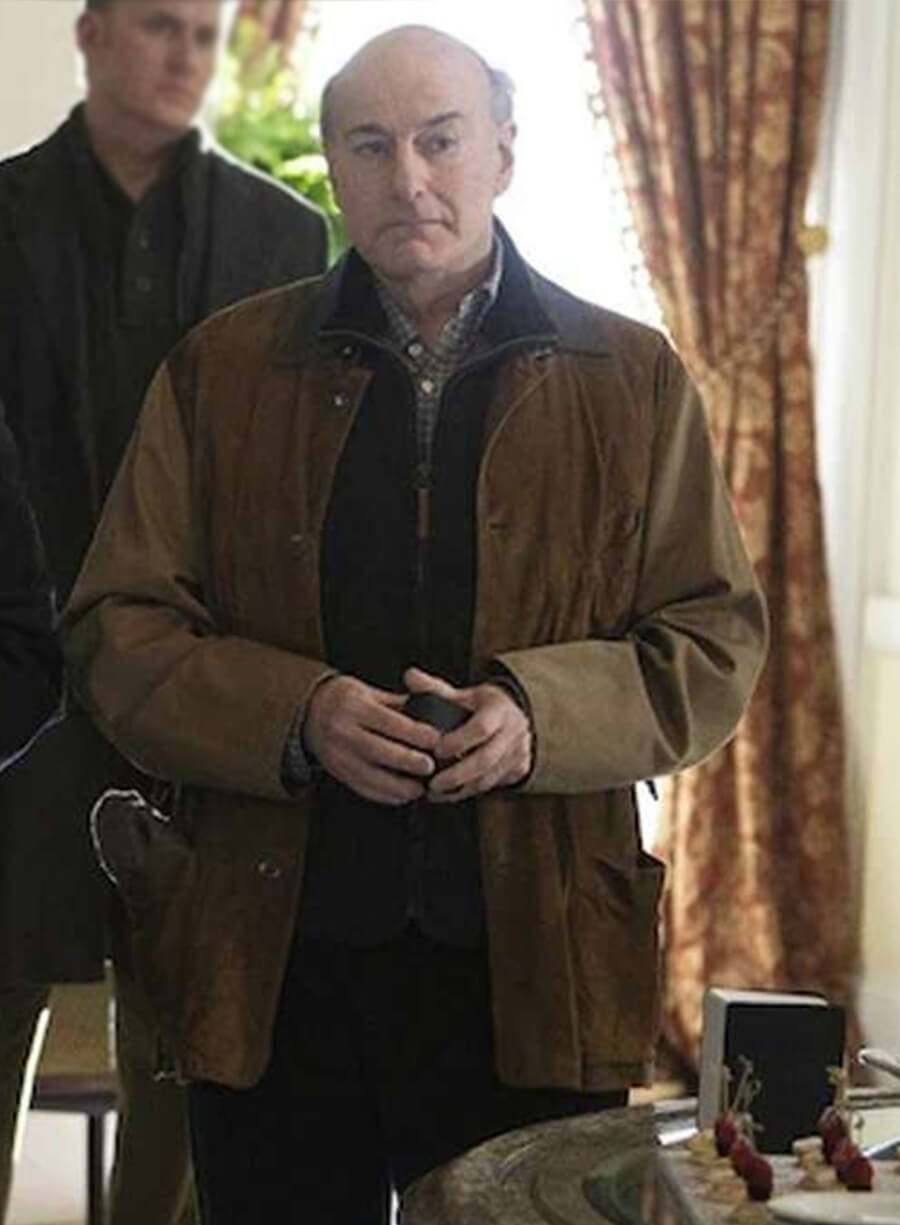 Peter Friedman Succession S02 Frank Brown Jacket