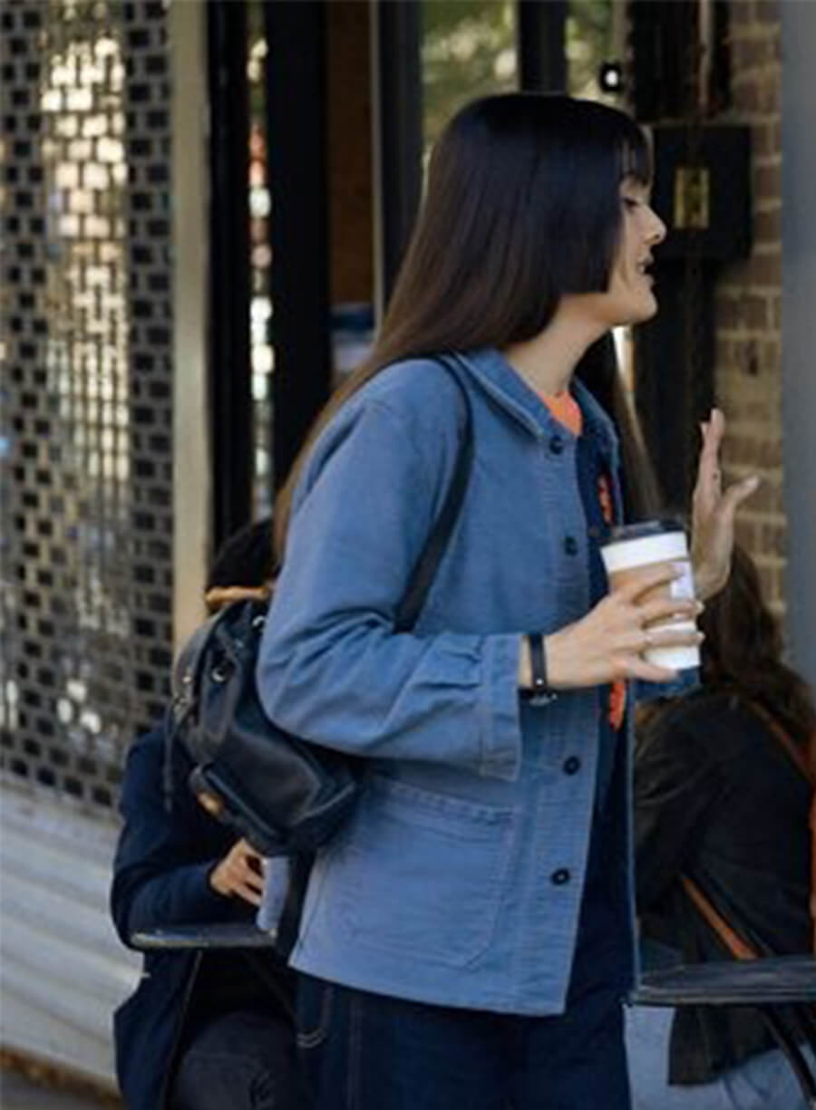 Poker Face Season 2 Patti Harrison Alex Blue Jacket