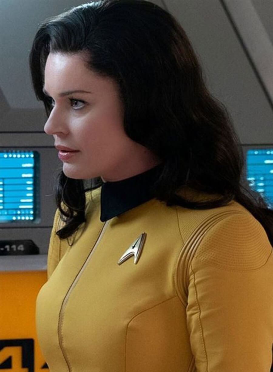 Rebecca Romijn Star Trek Discovery Number One Yellow Jacket