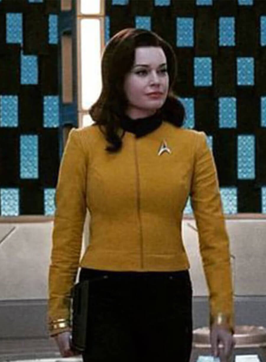 Rebecca Romijn Star Trek Discovery Number One Yellow Jacket