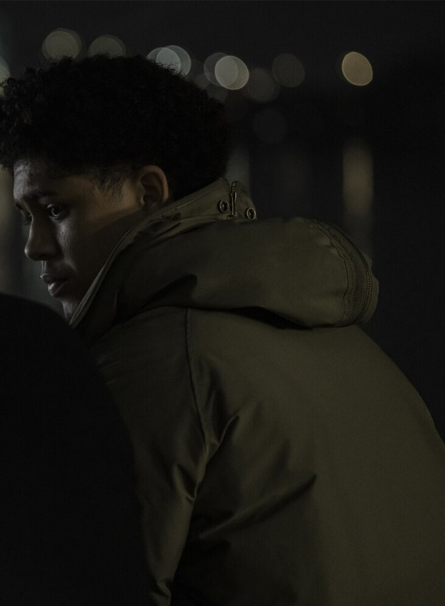 Rhenzy Feliz The Penguin Victor Green Hooded Jacket