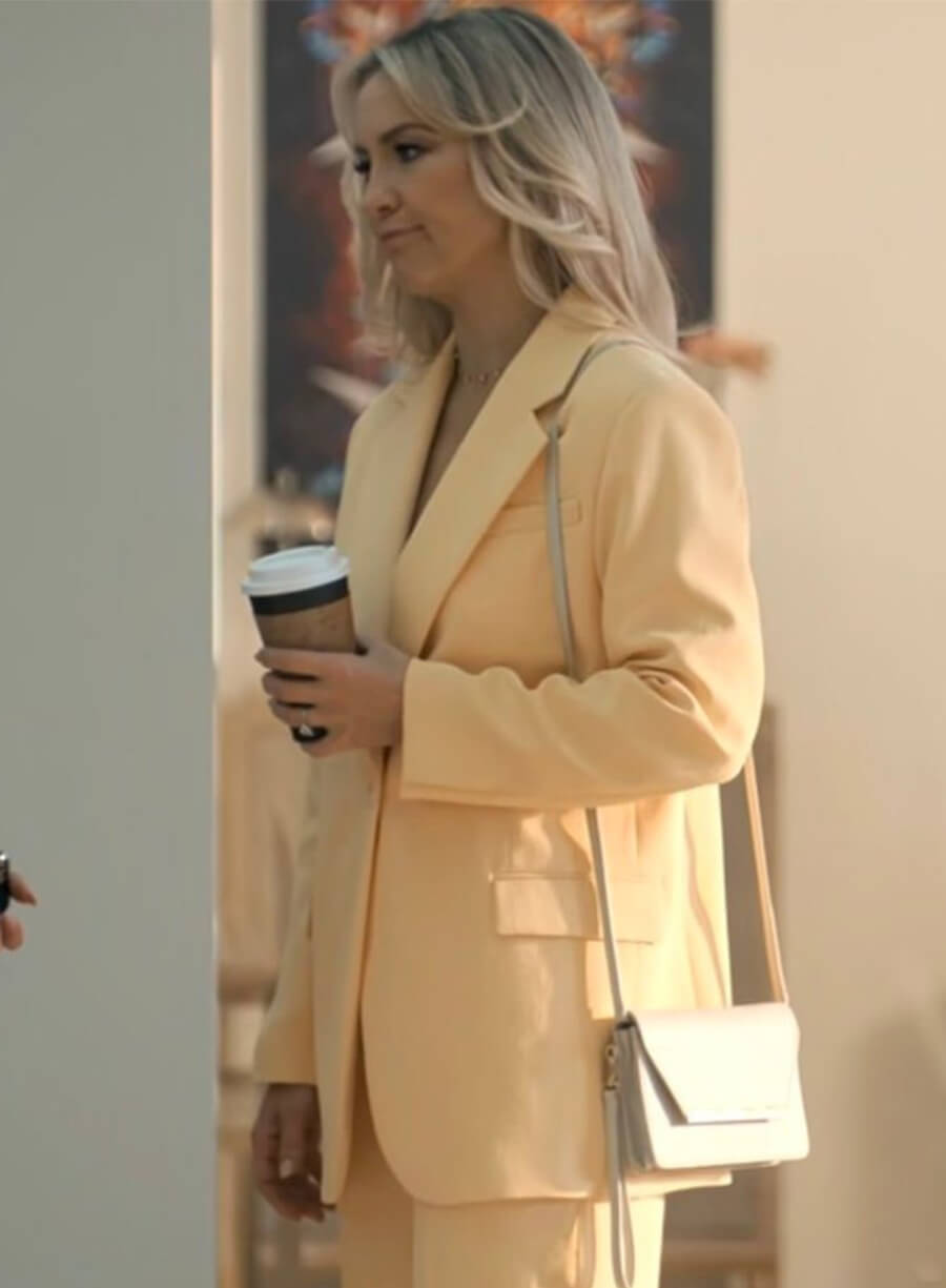 Running Point Kate Hudson Yellow Blazer